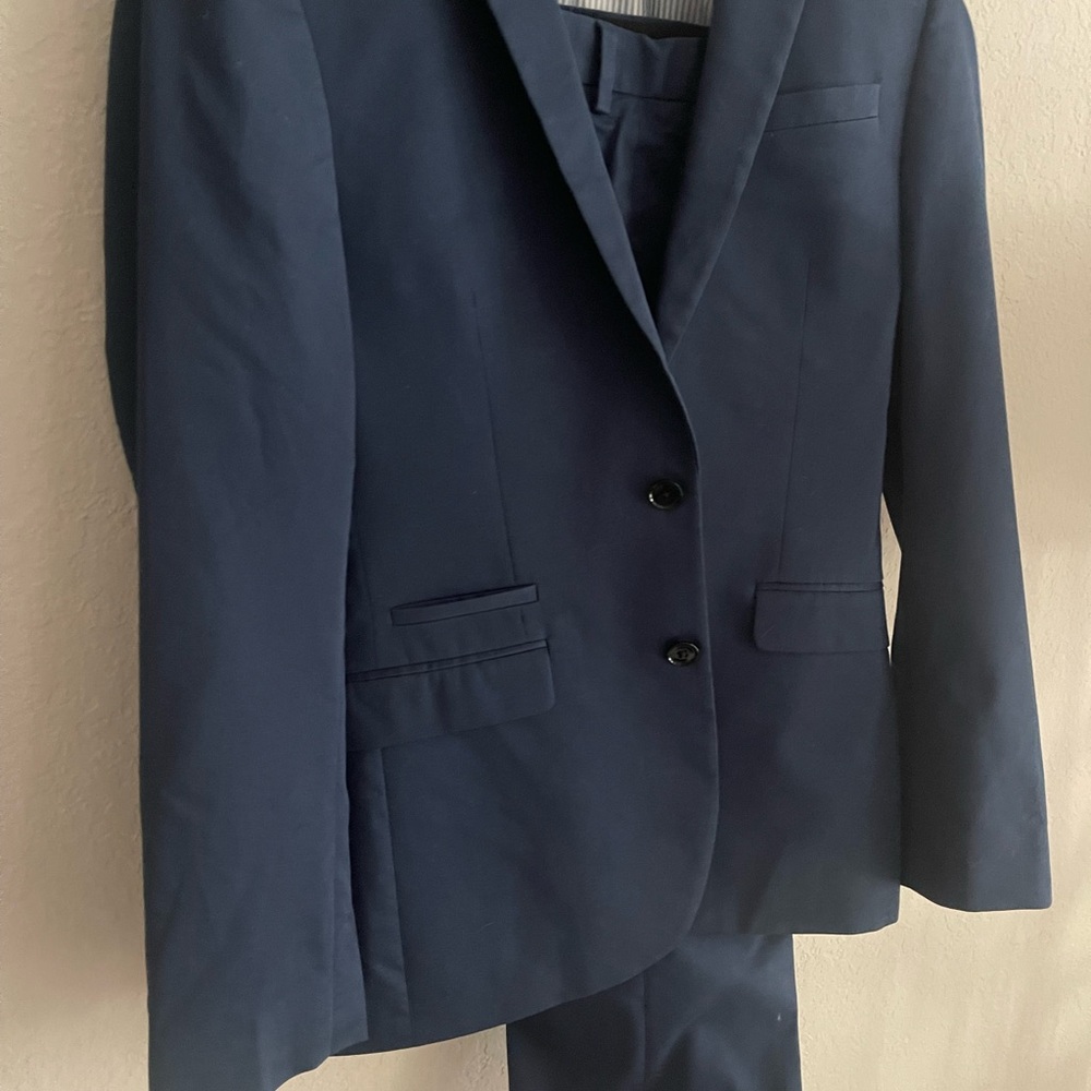 Express Photographer Navy Men's Suit
